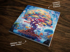 The Tree of Life | Scene of Wonder Art (#1), on a Glossy Ceramic Decorative Tile, Free Shipping to USA