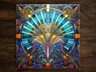 Art Nouveau | Art Deco | Ornate 1920s Style Design (#18), on a Glossy Ceramic Decorative Tile, Free Shipping to USA