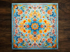 Ornate Design (#12), on a Glossy Ceramic Decorative Tile, Free Shipping to USA