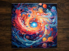 Surreal Universe | Scene of Wonder Art (#4), on a Glossy Ceramic Decorative Tile, Free Shipping to USA