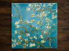 Almond blossom (1890) by Vincent van Gogh, Art on a Glossy Ceramic Decorative Tile, Free Shipping to USA