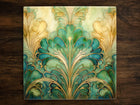 Art Nouveau | Art Deco | Ornate 1920s Style Design (#86), on a Glossy Ceramic Decorative Tile, Free Shipping to USA