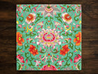 Ornate Vintage Chinese Design (#1), on a Glossy Ceramic Decorative Tile, Free Shipping to USA