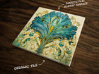 Art Nouveau | Art Deco | Ornate 1920s Style Design (#131), on a Glossy Ceramic Decorative Tile, Free Shipping to USA