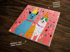 Best Friends Furrrever | Cute Dog Art, on a Glossy Ceramic Decorative Tile, Free Shipping to USA